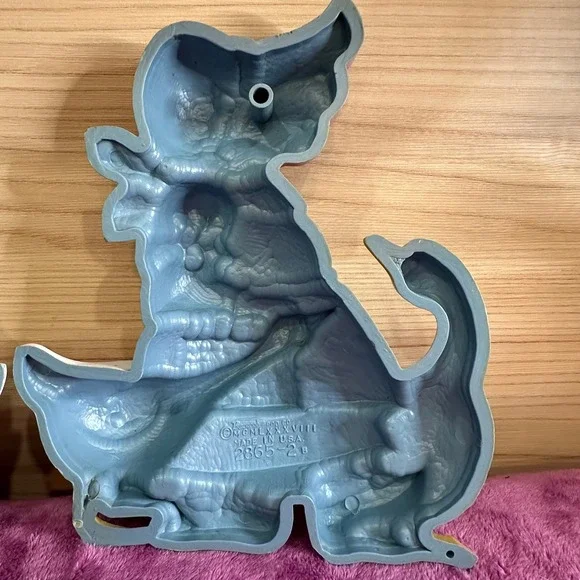 Vintage Wall Decor Boy Girl Riding Geese Figurines Pink Green Yellow Set - Picture 5 of 9